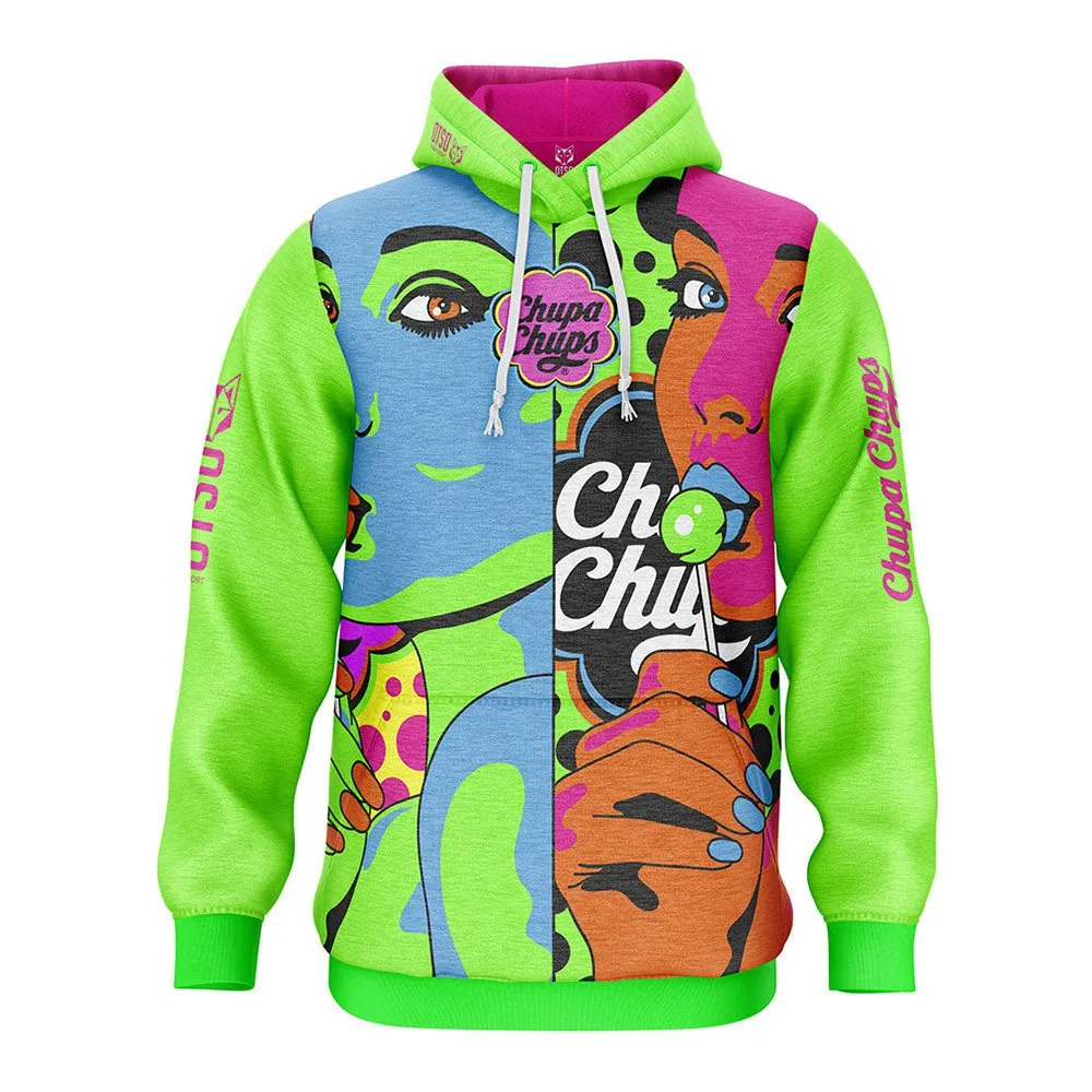 Otso Chupa Chups Warhool Kapuzenpullover male
