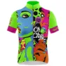Otso Chupa Chups Warhool Kurzarm-radtrikot, Green, L