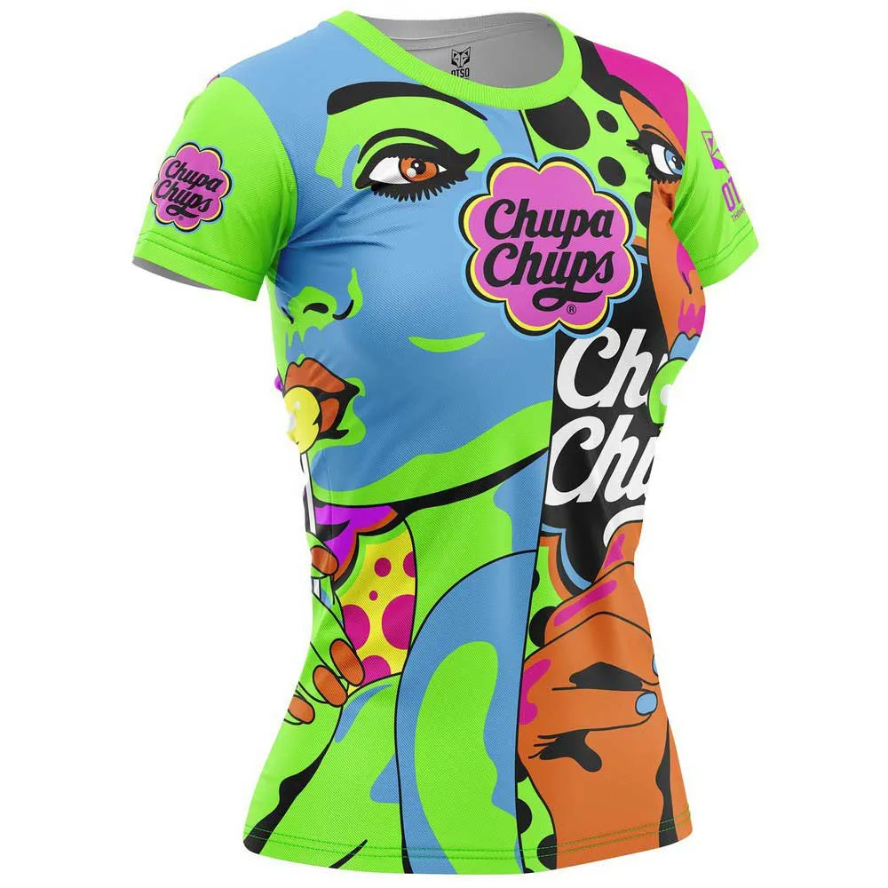 Otso Chupa Chups Warhool Kurzarm-t-shirt female Otso Chupa Chups Warhool Kurzarm-t-shirt female
