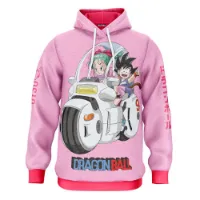 Otso Dragon Ball Bulma Kapuzenpullover male Otso Dragon Ball Bulma Kapuzenpullover male