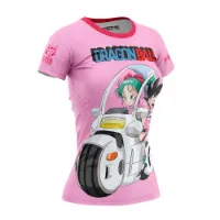 Otso Dragon Ball Bulma Kurzarm-t-shirt female Otso Dragon Ball Bulma Kurzarm-t-shirt female