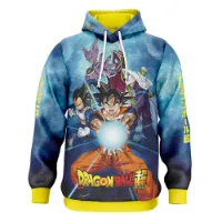 Otso Dragon Ball Super Goku Vegeta Kapuzenpullover male