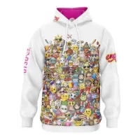 Otso Emoji Big Wave Kapuzenpullover male Otso Emoji Big Wave Kapuzenpullover male