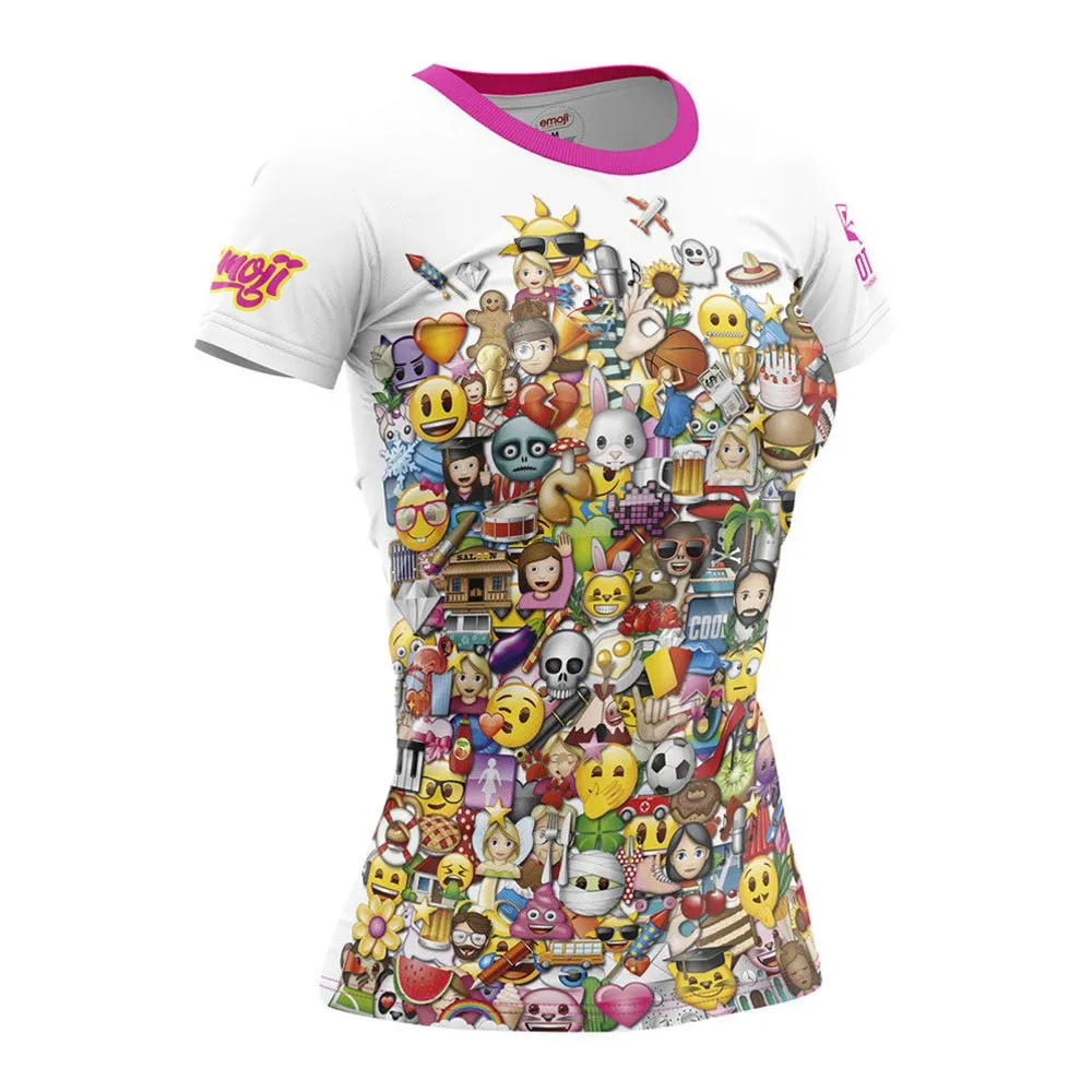 Otso Emoji Big Wave Kurzarm-t-shirt female Otso Emoji Big Wave Kurzarm-t-shirt female