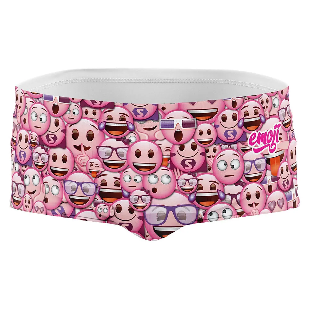 Otso Emoji Classic Pink Badehose Boxer Otso Emoji Classic Pink Badehose Boxer