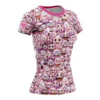 Otso Emoji Classic Pink Kurzarm-t-shirt male Otso Emoji Classic Pink Kurzarm-t-shirt male