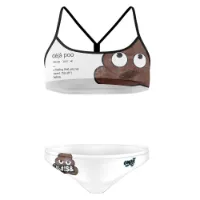 Otso Emoji Deja Poo Bikini Otso Emoji Deja Poo Bikini