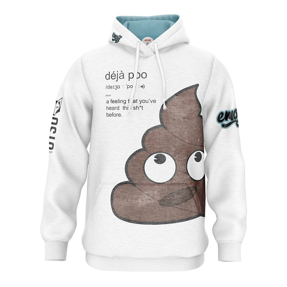 Otso Emoji Déjà Poo Kapuzenpullover male