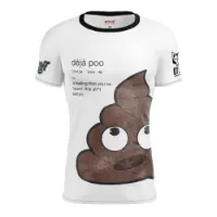 Otso Emoji Déjà Poo Kurzarm-t-shirt male