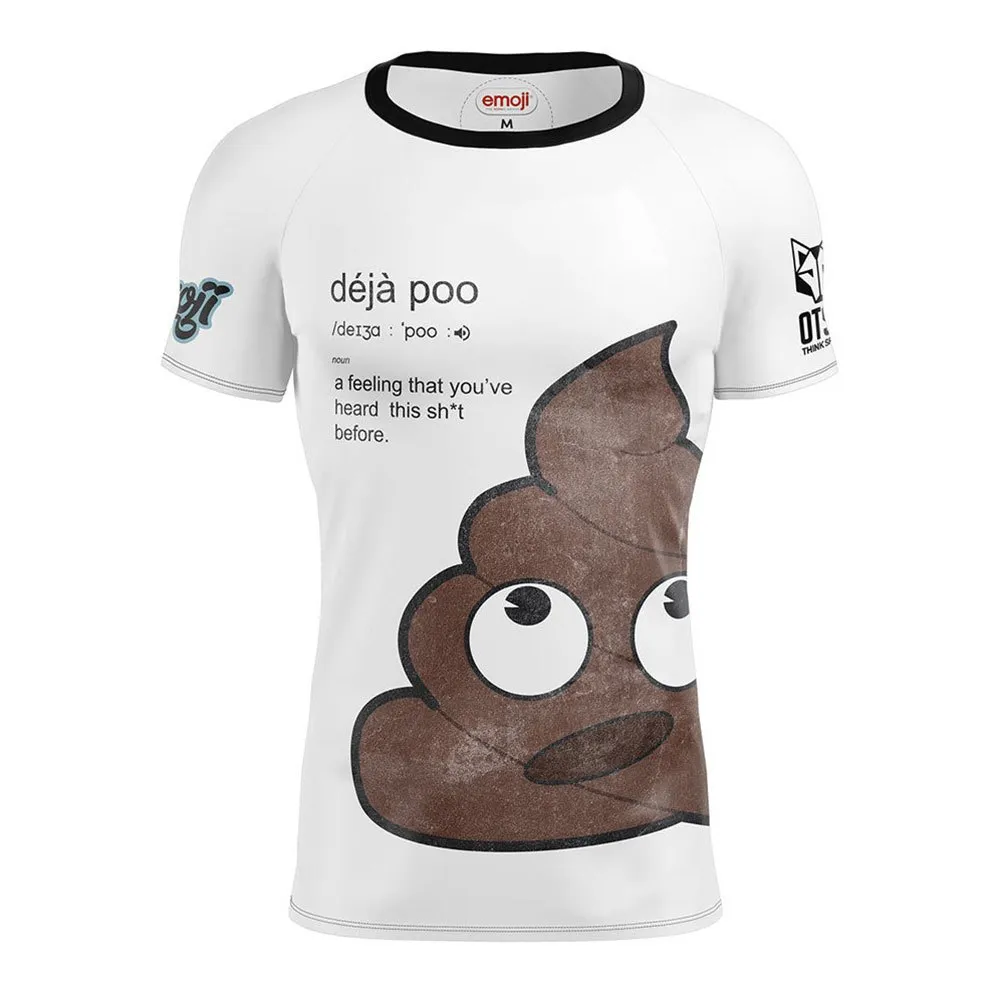 Otso Emoji Déjà Poo Kurzarm-t-shirt male