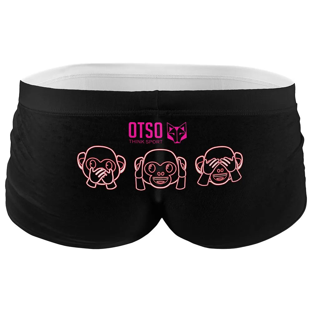 Otso Emoji Monkey Neon Badehose Boxer Otso Emoji Monkey Neon Badehose Boxer