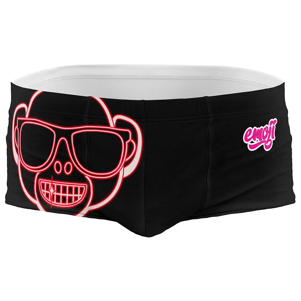 Otso Emoji Monkey Neon Badehose Boxer Otso Emoji Monkey Neon Badehose Boxer