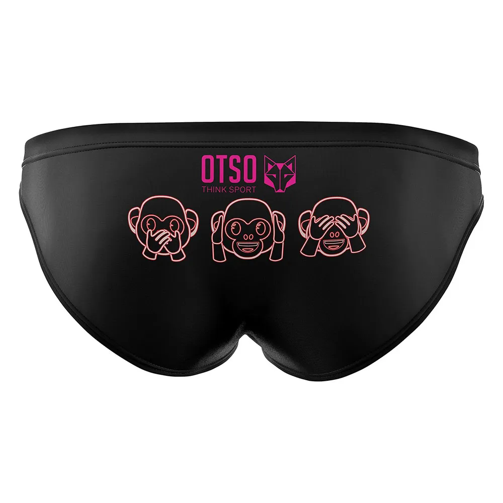 Otso Emoji Monkey Neon Badeslip male