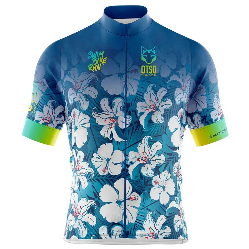 Otso Flowers Kurzarm-radtrikot Otso Flowers Kurzarm-radtrikot