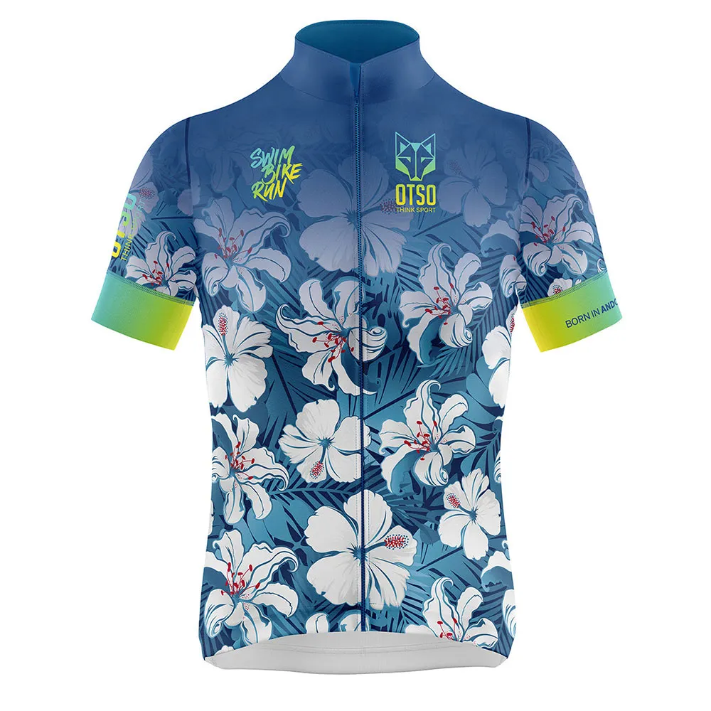 Otso Flowers Kurzarm-radtrikot Otso Flowers Kurzarm-radtrikot