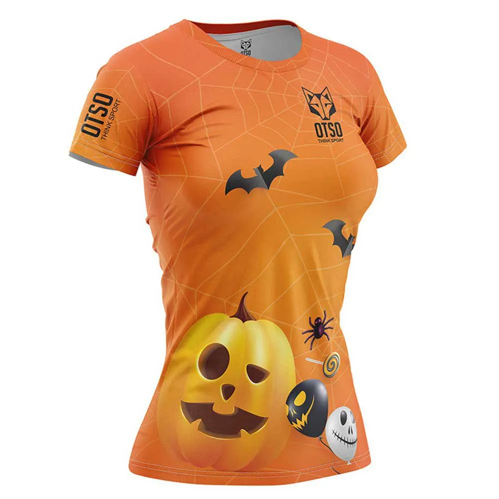 Otso Halloween Kurzarm-t-shirt female, Multicolour Otso Halloween Kurzarm-t-shirt female, Multicolour