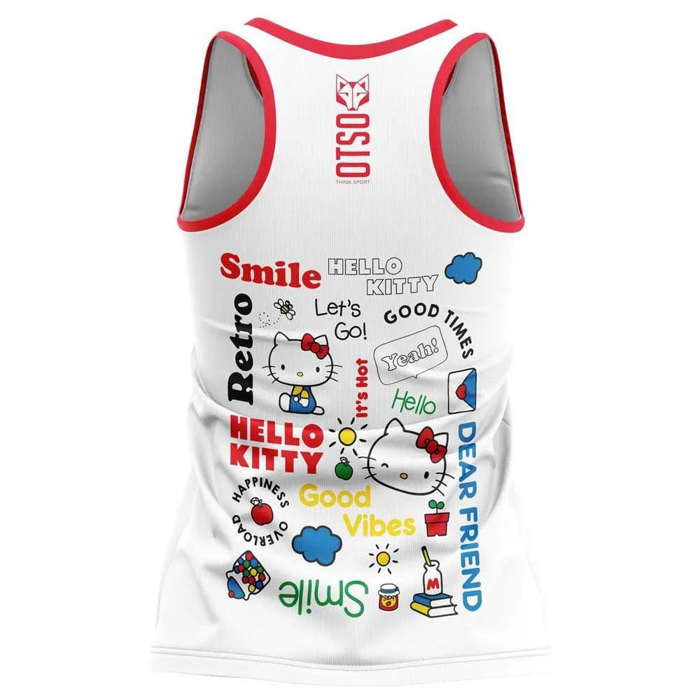 Otso Hello Kitty Smile ärmelloses T-shirt female Otso Hello Kitty Smile ärmelloses T-shirt female