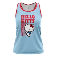 Otso Hello Kitty Stripes ärmelloses T-shirt female Otso Hello Kitty Stripes ärmelloses T-shirt female