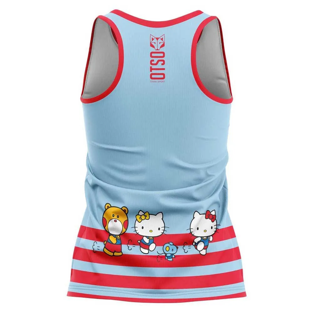Otso Hello Kitty Stripes ärmelloses T-shirt female