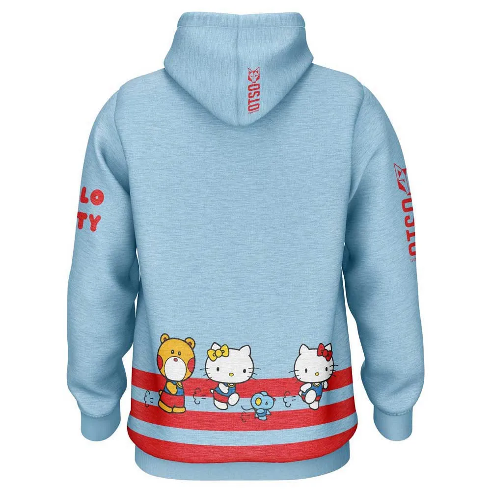 Otso Hello Kitty Stripes Kapuzenpullover female Otso Hello Kitty Stripes Kapuzenpullover female