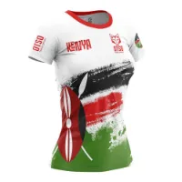 Otso Kimbia Kenya Kurzarm-t-shirt female Otso Kimbia Kenya Kurzarm-t-shirt female