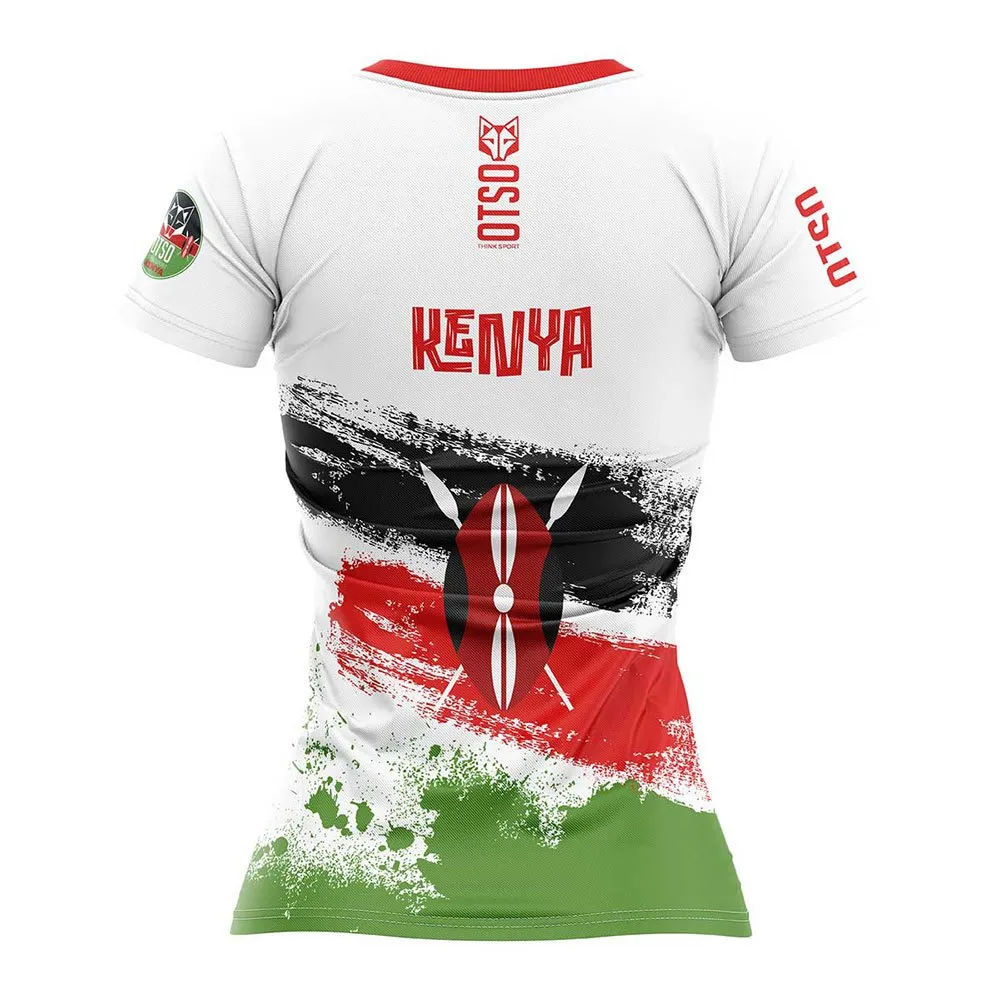 Otso Kimbia Kenya Kurzarm-t-shirt female Otso Kimbia Kenya Kurzarm-t-shirt female