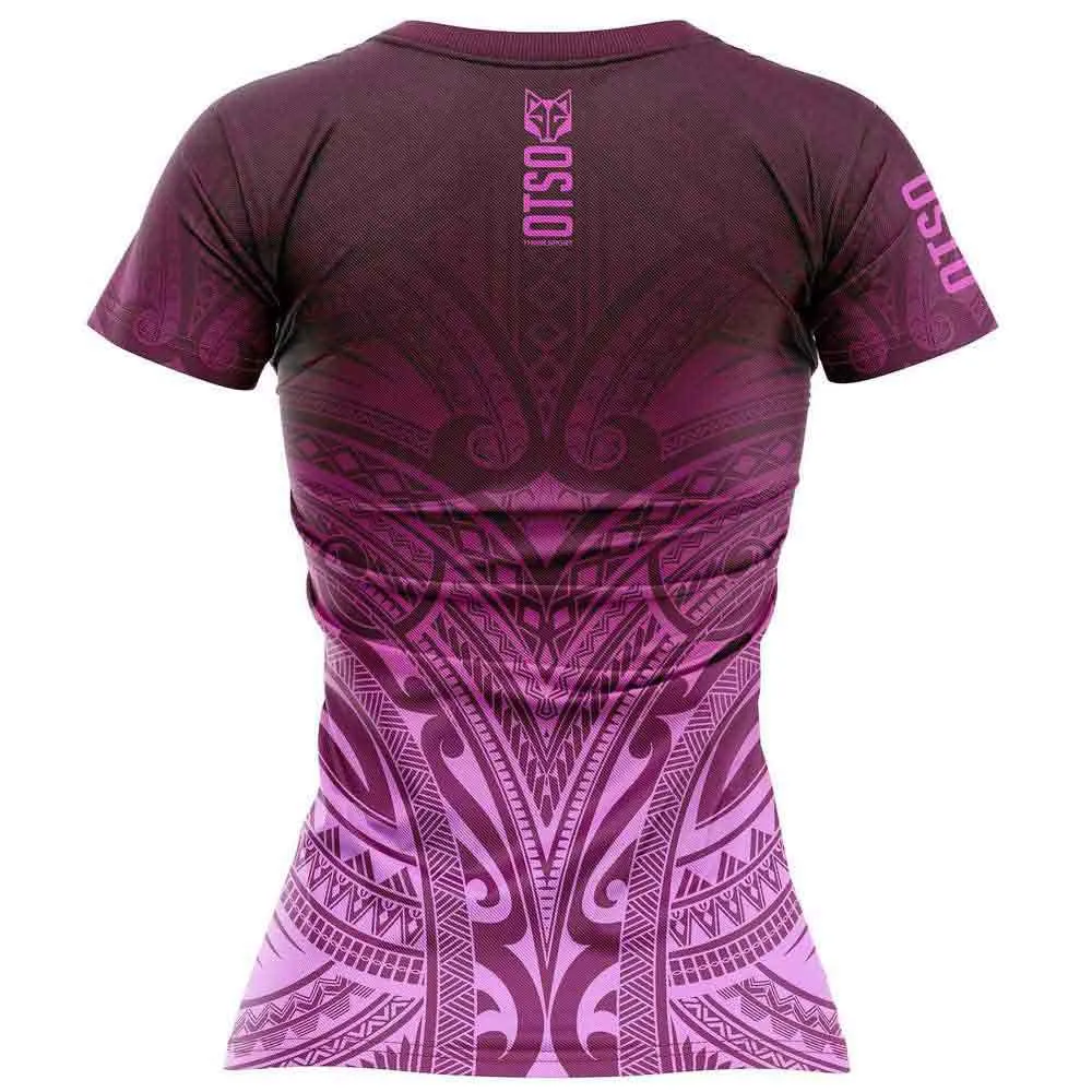 Otso M/corta Maori Kurzarm-t-shirt female