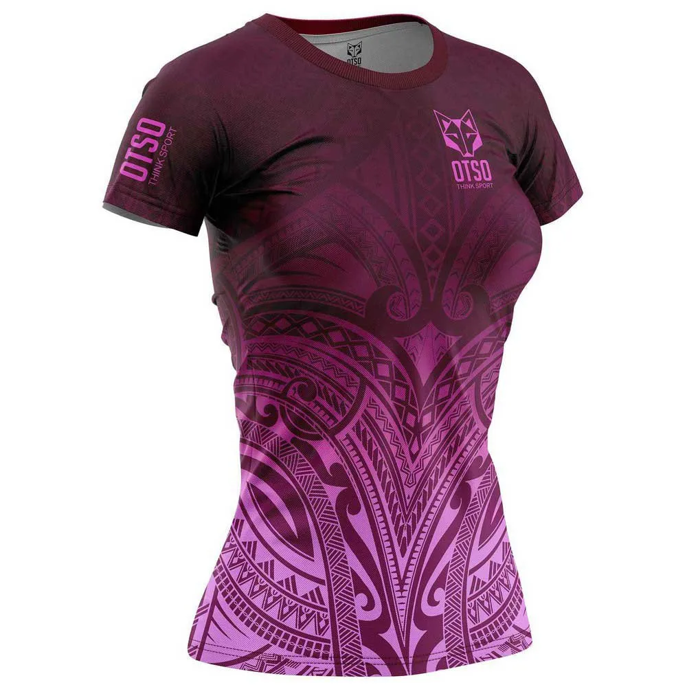 Otso M/corta Maori Kurzarm-t-shirt female
