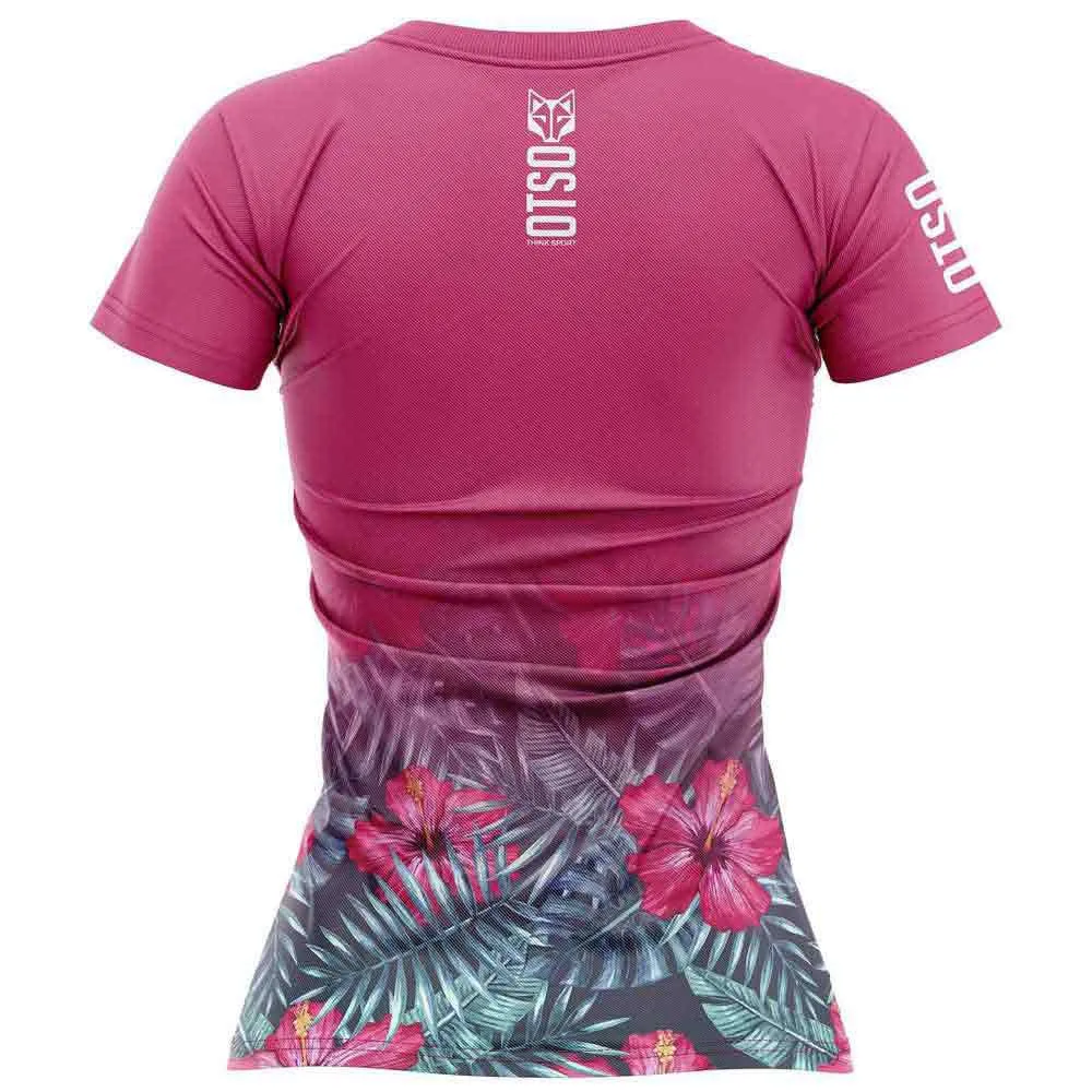 Otso M/corta Tropical Kurzarm-t-shirt female