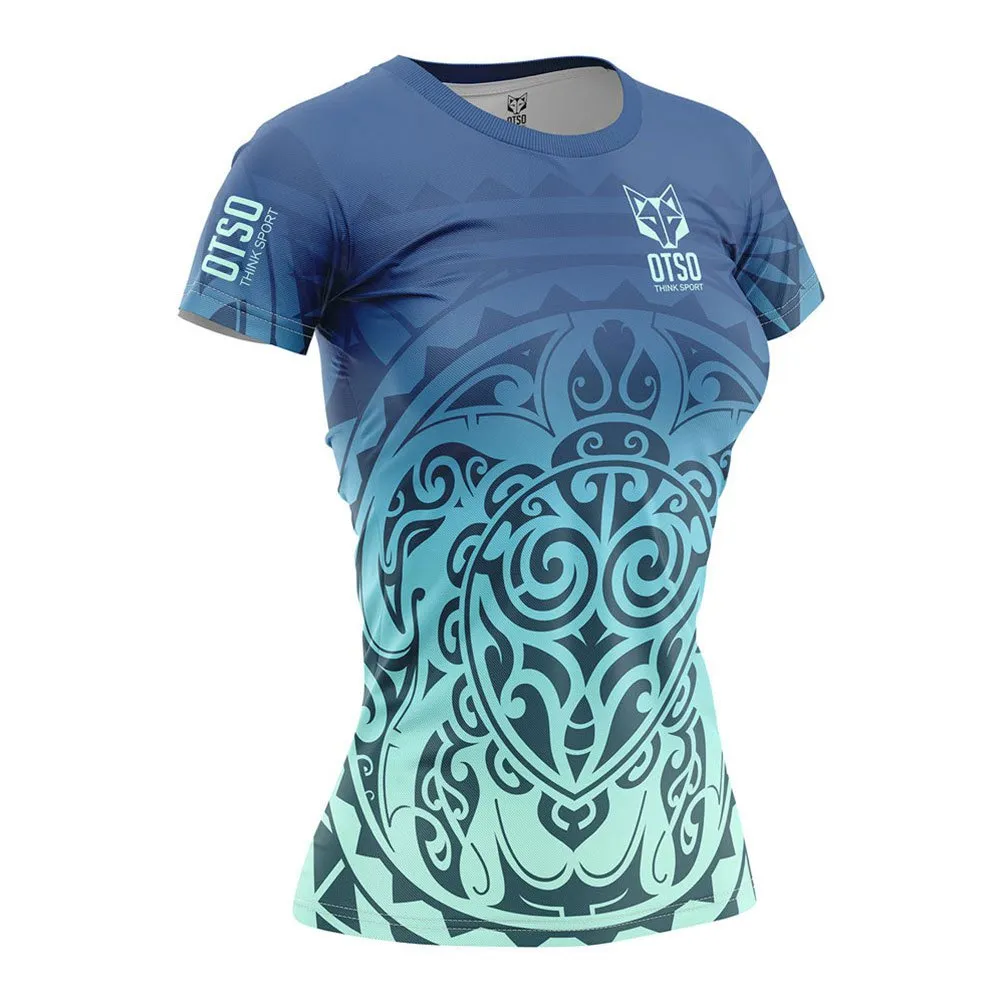 Otso Maori Kahurangi Kurzarm-t-shirt female