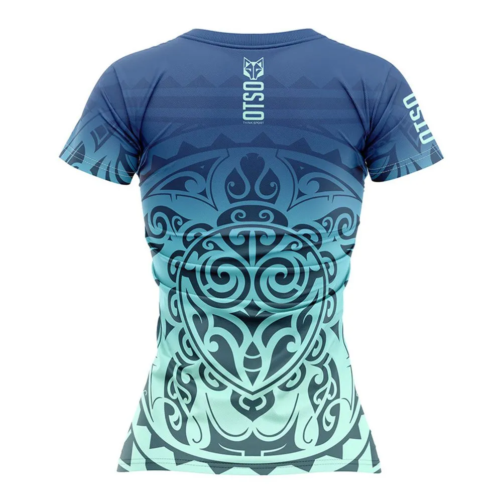 Otso Maori Kahurangi Kurzarm-t-shirt female