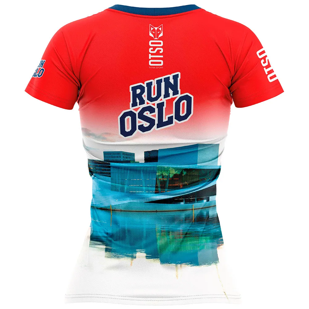 Otso Oslo 2024 Kurzarm-t-shirt female Otso Oslo 2024 Kurzarm-t-shirt female