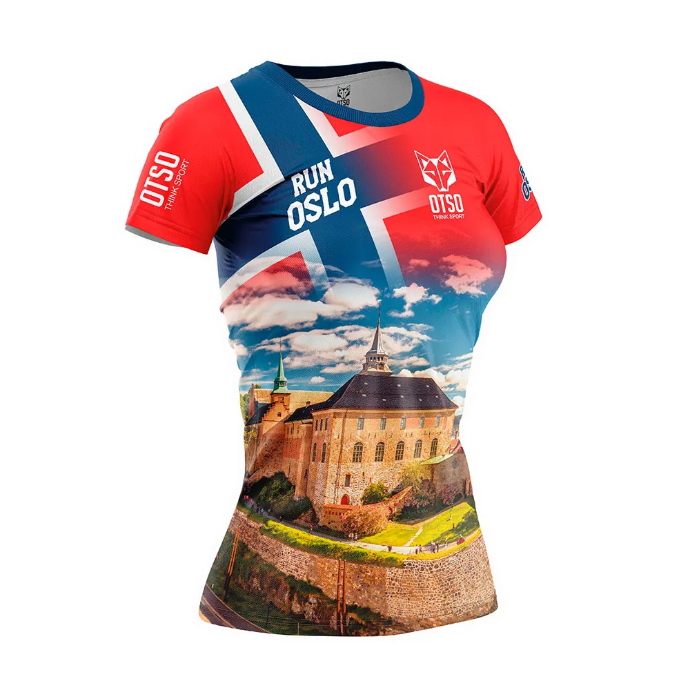 Otso Oslo 2024 Kurzarm-t-shirt female Otso Oslo 2024 Kurzarm-t-shirt female