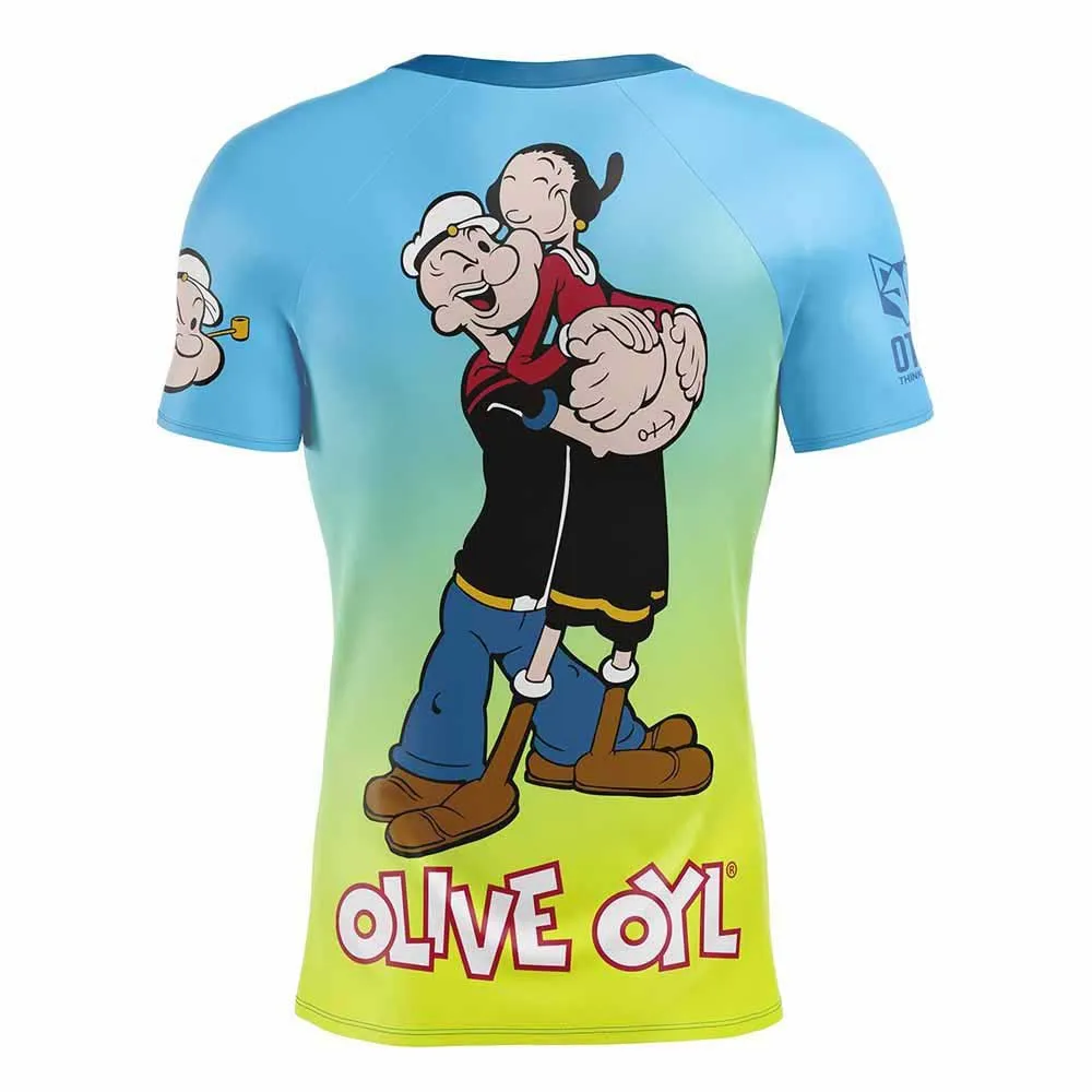 Otso Popeye & Olive Kurzarm-t-shirt male