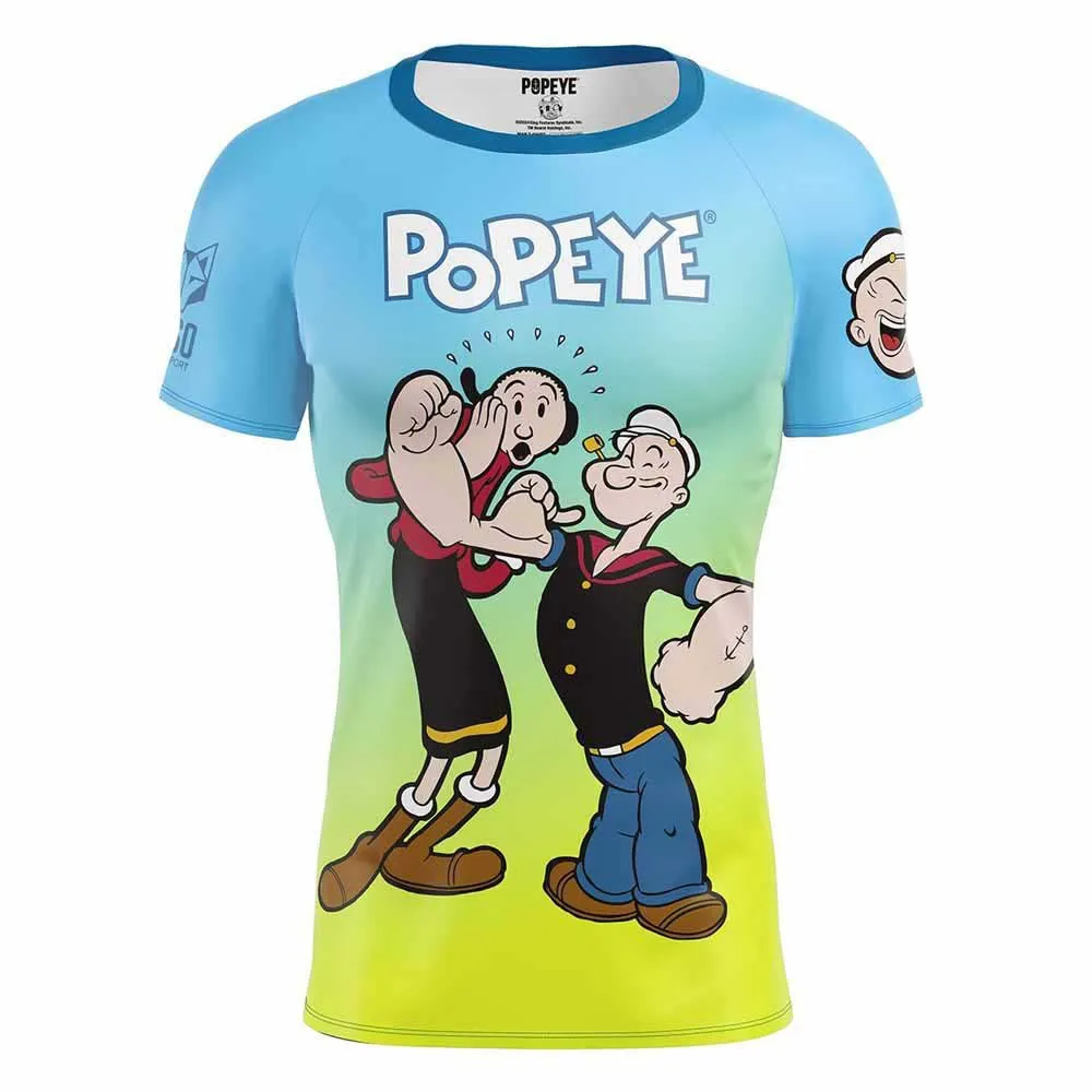 Otso Popeye & Olive Kurzarm-t-shirt male