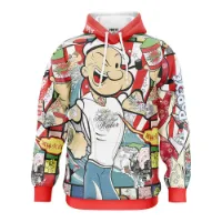 Otso Popeye Art Show Kapuzenpullover male Otso Popeye Art Show Kapuzenpullover male