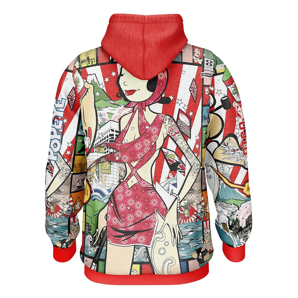 Otso Popeye Art Show Kapuzenpullover male