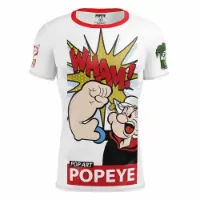 Otso Popeye Pop Art Kurzarm-t-shirt female
