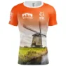 Otso Run Ámsterdam 2024 Kurzarm-t-shirt male