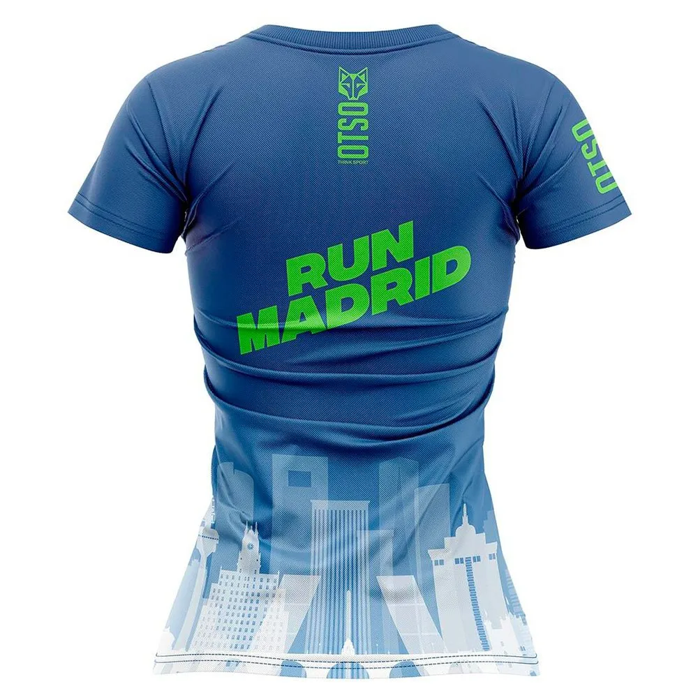 Otso Run Madrid Tio Pepe Kurzarm-t-shirt female