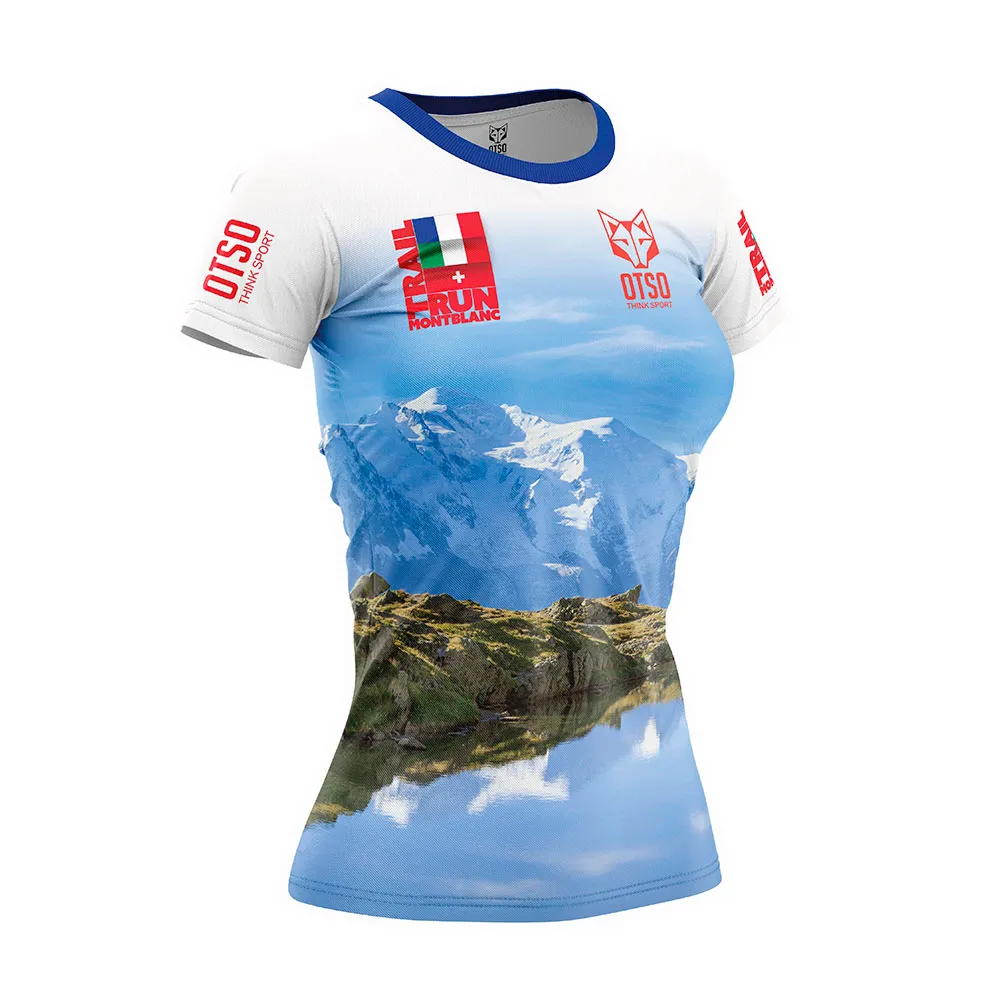Otso Run Trail Montblanc 2024 Kurzarm-t-shirt female Otso Run Trail Montblanc 2024 Kurzarm-t-shirt female