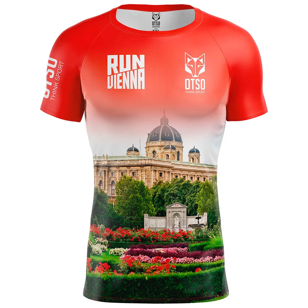 Otso Run Vienna 2024 Kurzarm-t-shirt male
