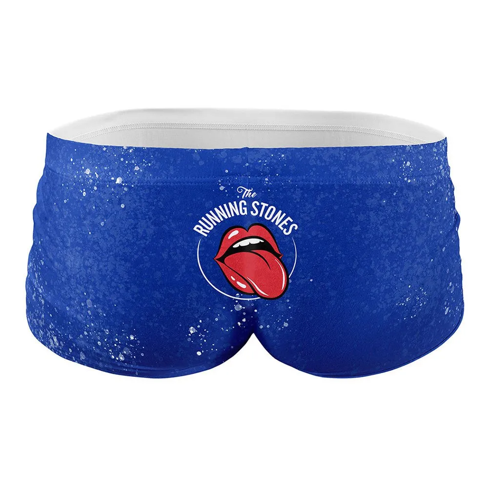 Otso Running Stones Blue Badehose Boxer Otso Running Stones Blue Badehose Boxer