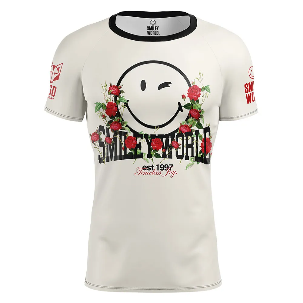 Otso Smiley Vintage Kurzarm-t-shirt female Otso Smiley Vintage Kurzarm-t-shirt female