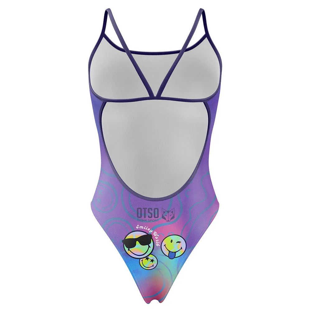 Otso Smiley World Vibes Badeanzug female Otso Smiley World Vibes Badeanzug female