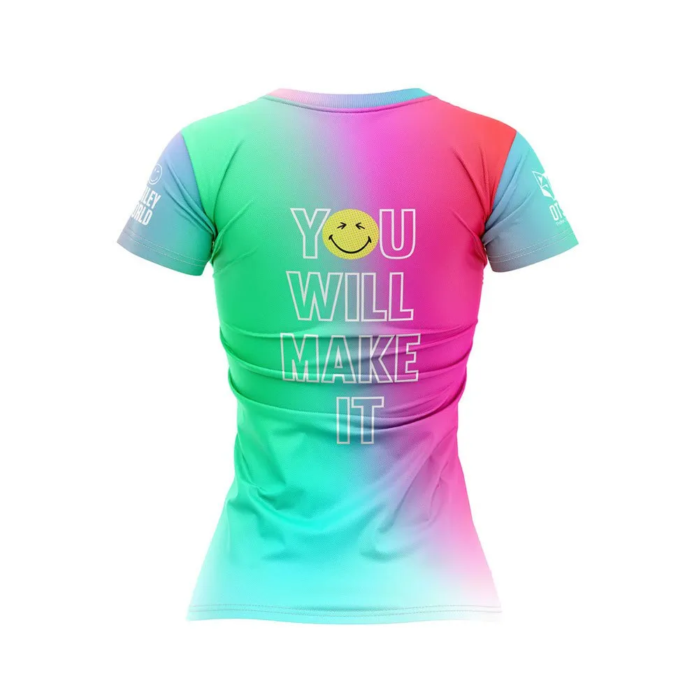 Otso Smileyworld Focused Kurzarm-t-shirt female