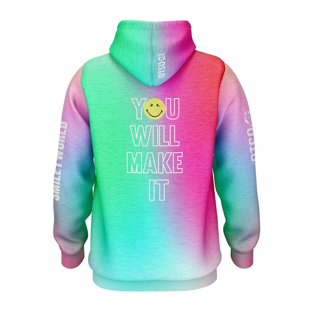 Otso Smileyworld Stay Focused Kapuzenpullover male Otso Smileyworld Stay Focused Kapuzenpullover male