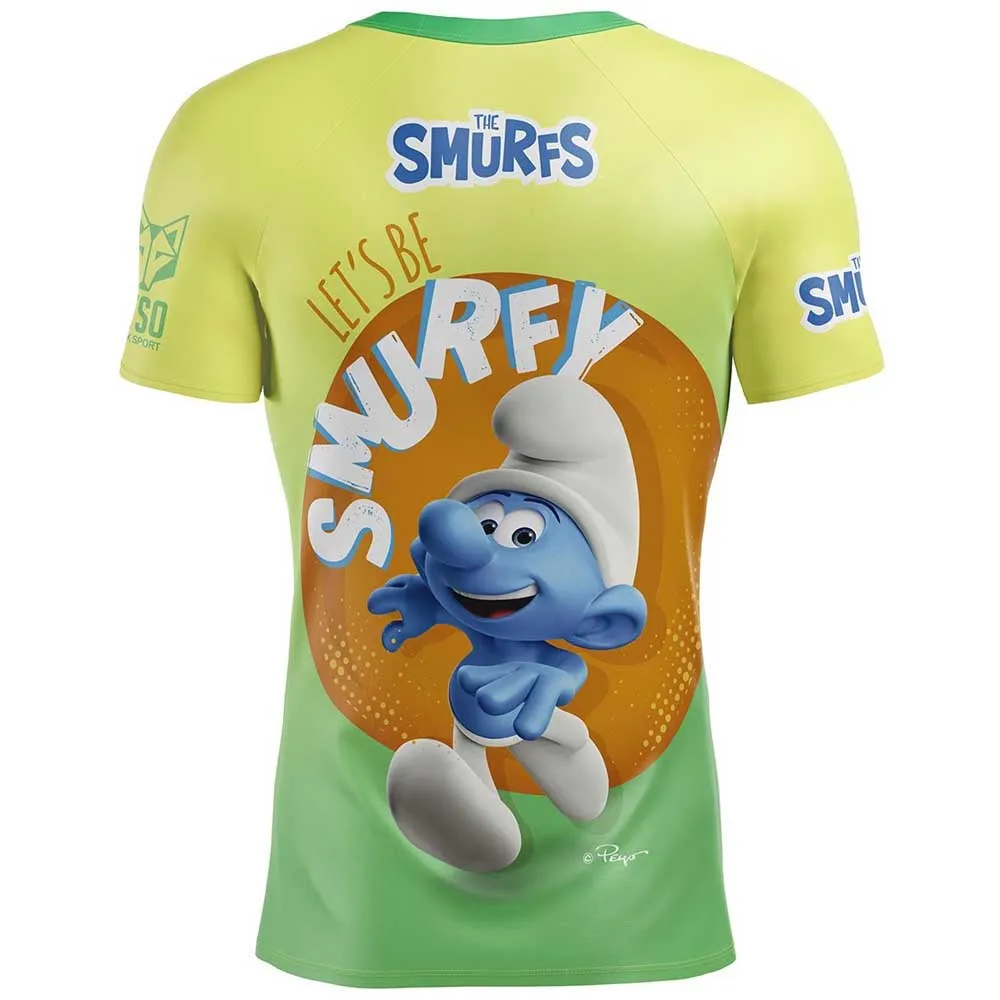 Otso Smurf Running Kurzarm-t-shirt male