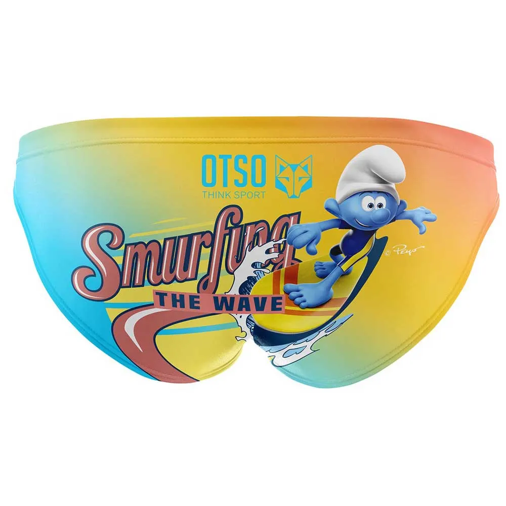 Otso Smurf Smurfing Badeslip male Otso Smurf Smurfing Badeslip male