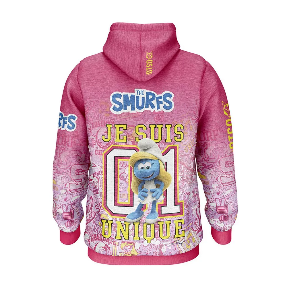 Otso Smurfs Hugs Kapuzenpullover male Otso Smurfs Hugs Kapuzenpullover male
